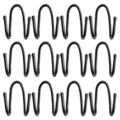 RUZUO chain-link fence hooks on fence for organized outdoor storage and easy access.