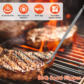 RVEFOT-grill-meat-flipper ideal for steaks and chicken