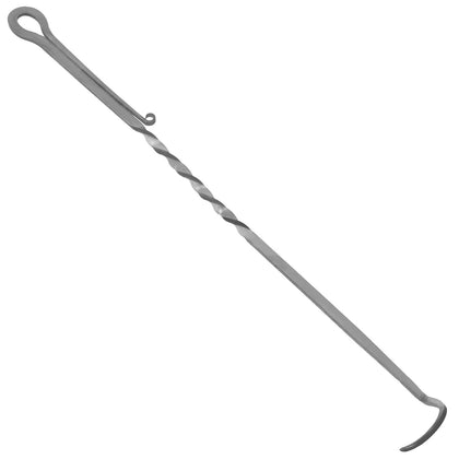 RVEFOT stainless steel BBQ flipper for high-heat grilling
