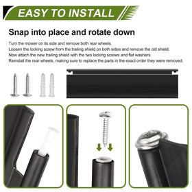 Rvanv 731-07203 angled view; easy-to-install design with included screws.