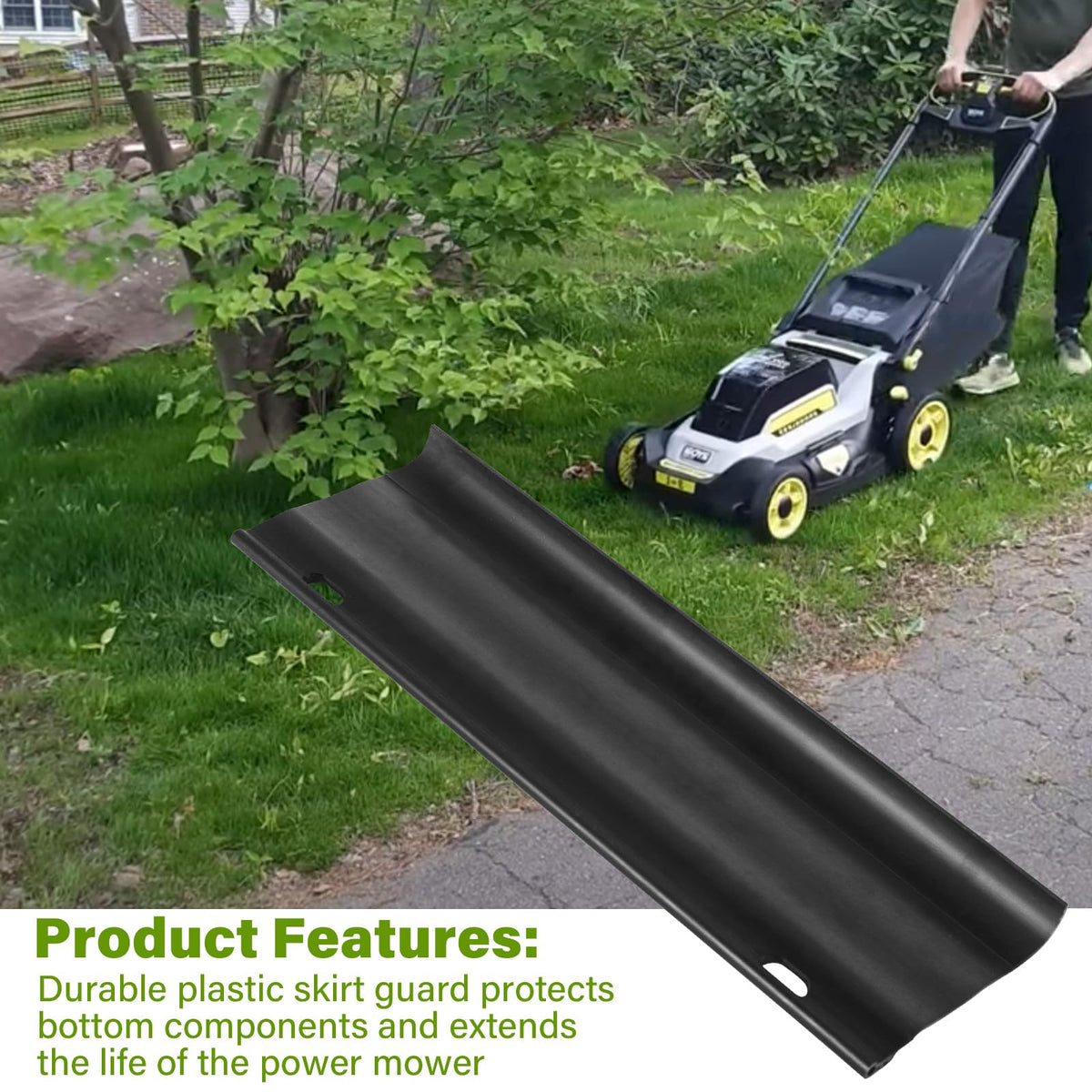 Rvanv 16-inch by 5-1/4-inch flap shows key dimensions.
