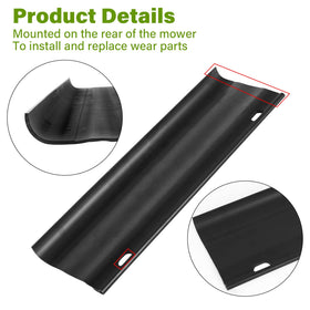 Rvanv durable material emphasizes long lasting mower protection.