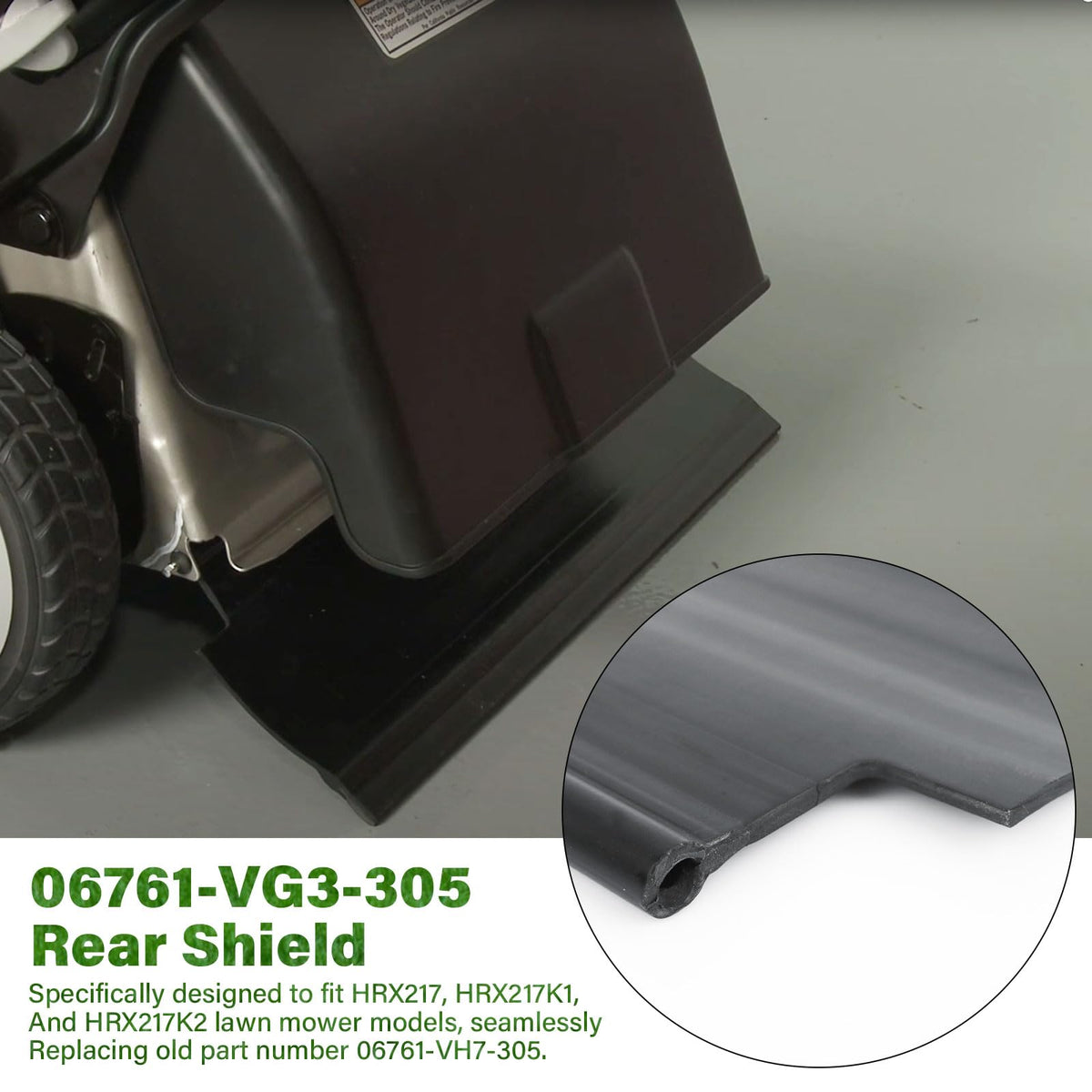 Rvanv mower undercarriage shield provides durable protection during long sessions