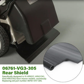 Rvanv mower undercarriage shield provides durable protection during long sessions