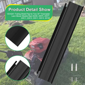 Rvanv push-forward operation with shield promotes safer mowing practices