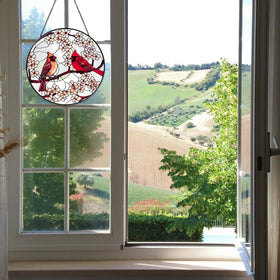 RVEAFA Cardinal Sun Catcher gift-ready packaging perfect for holidays