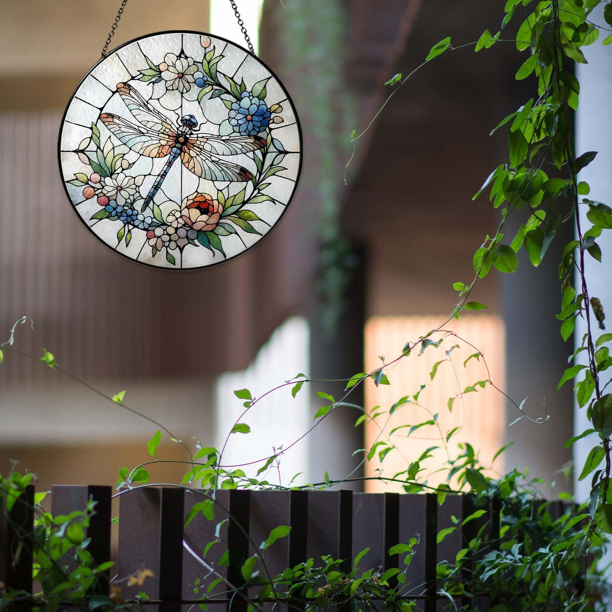 RVEAFA dragonfly suncatcher gift for women and loved ones