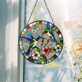 RVEAFA hummingbird color reflections create mood lighting in any room.
