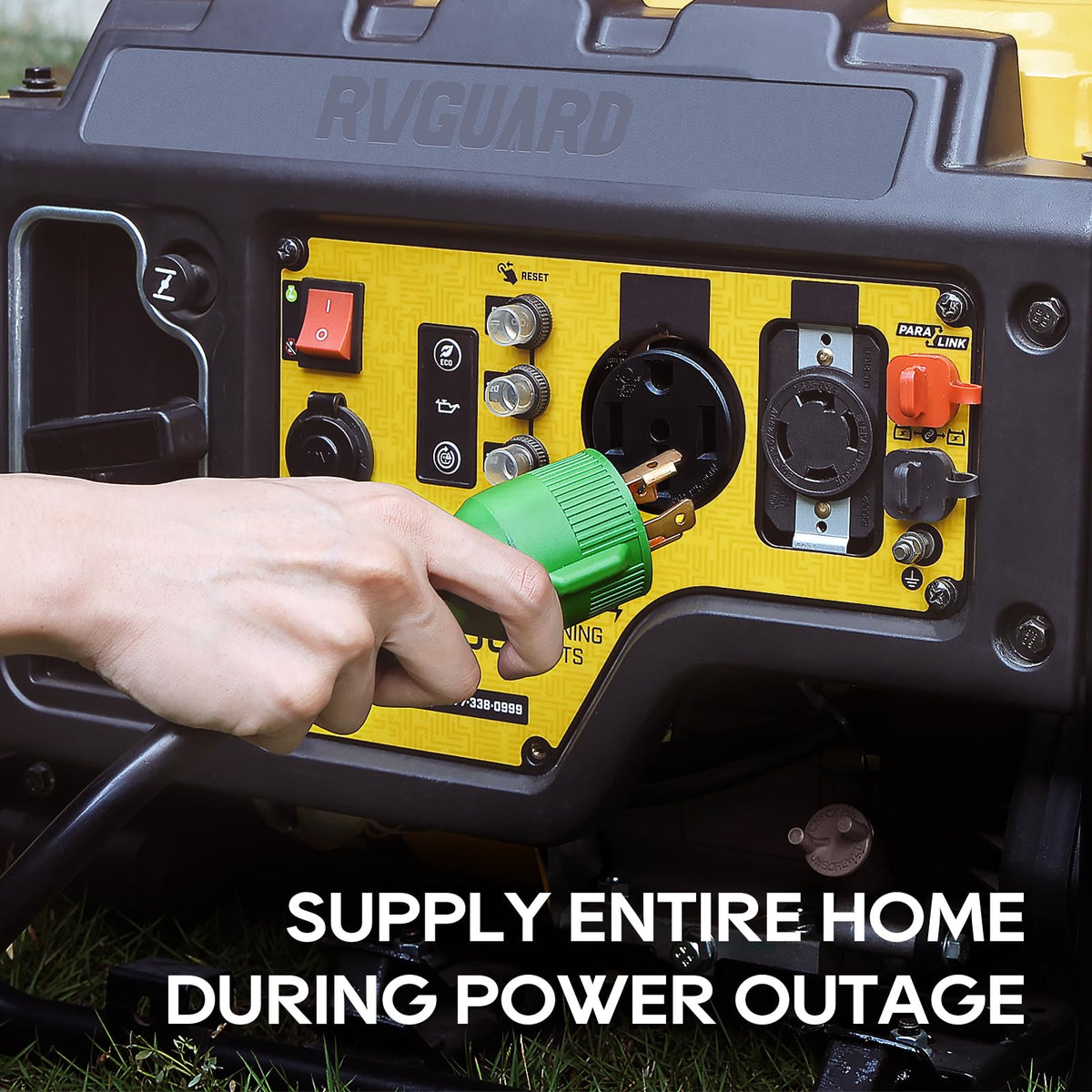 RVGUARD L14-30P to L14-30R connections with secure twist-lock