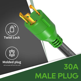 RVGUARD LED power indicator shows when the cord is live.