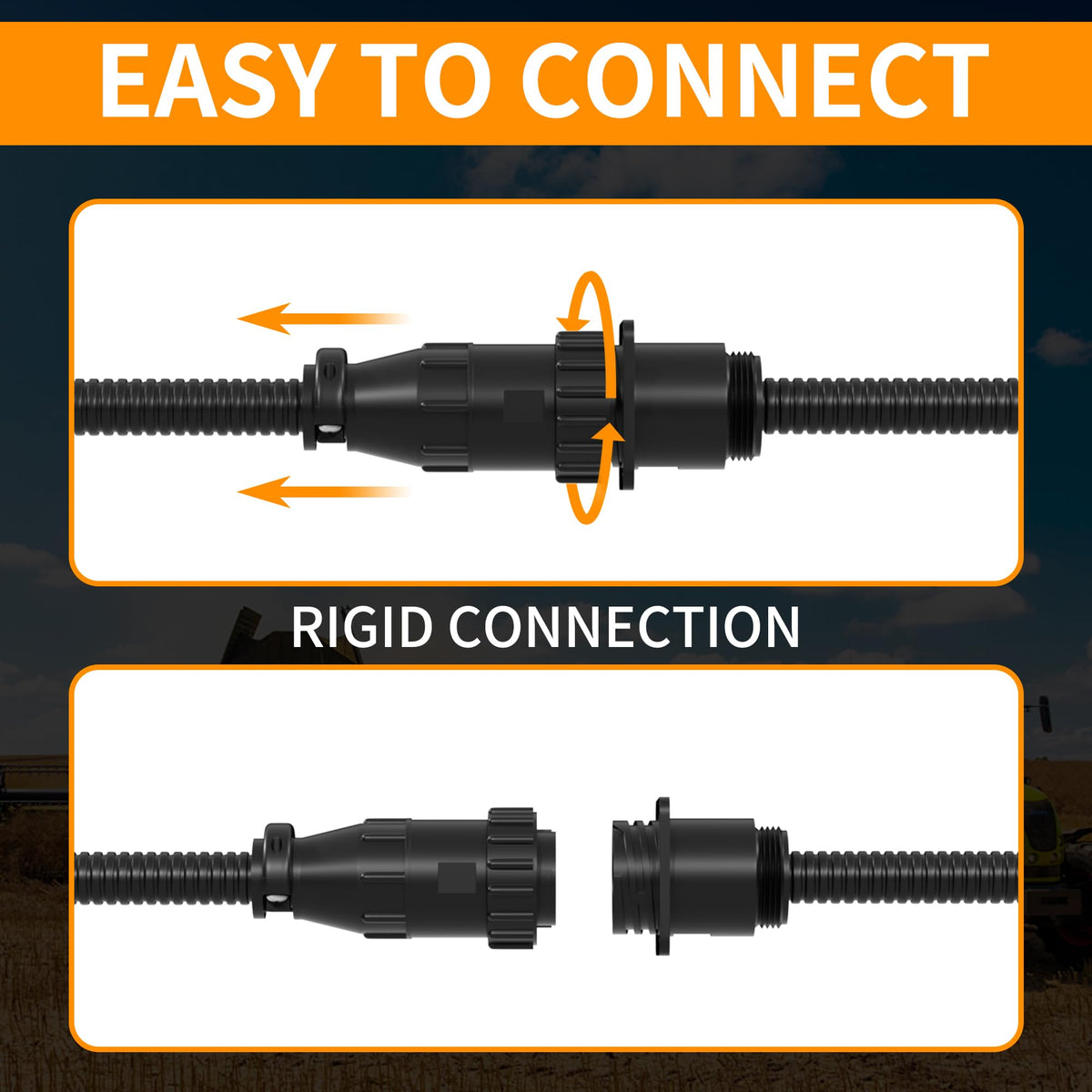 RVMARINEPAT Case-IH compatibility socket for smooth replacement in combines and tractors.