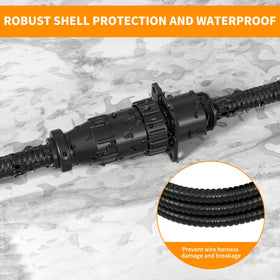RVMARINEPAT quick-connect design facilitates fast attachment changes.