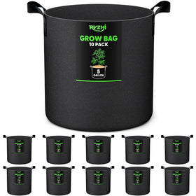 RVZHI potato grow bag 5-gallon pack for versatile planting in small spaces.