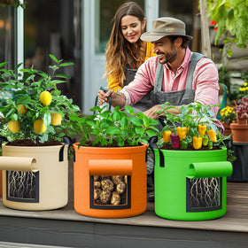 RVZHI bags showcase varied color designs for decorative gardening.