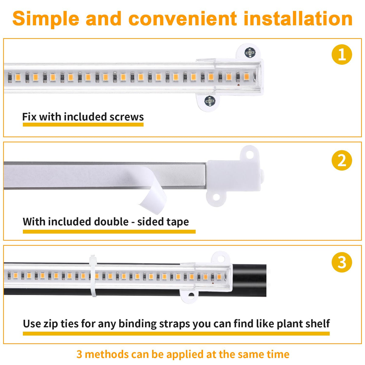 RWNTAO 3 switch modes and 10 dimmable levels for growth stages