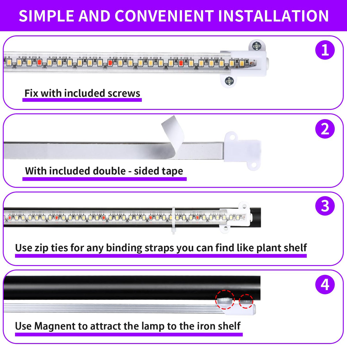 RWNTAO three switch modes for growth stages