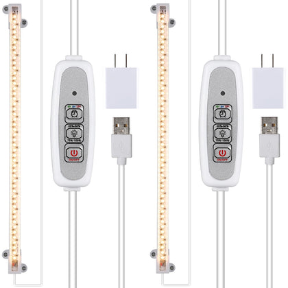 RWNTAO one-strip growing lamp pack front view for indoor plant growth