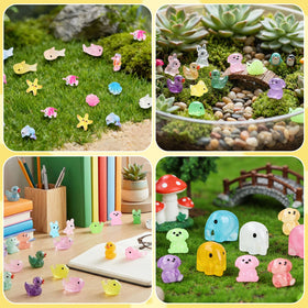 Ryaco party favors and dollhouse decor enhance events with tiny, glowing figures.
