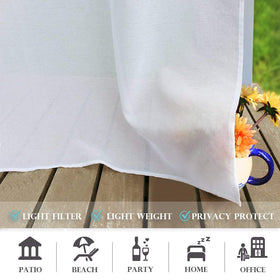RYB HOME easy-care attribute shown as machine-washable for outdoor fabrics
