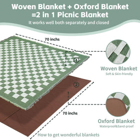 RYCHIC outdoor blanket boxed as a thoughtful gift for campers and travelers.