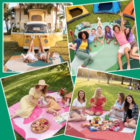 RYCHIC foldable blanket is lightweight and easy to carry after long days outdoors.