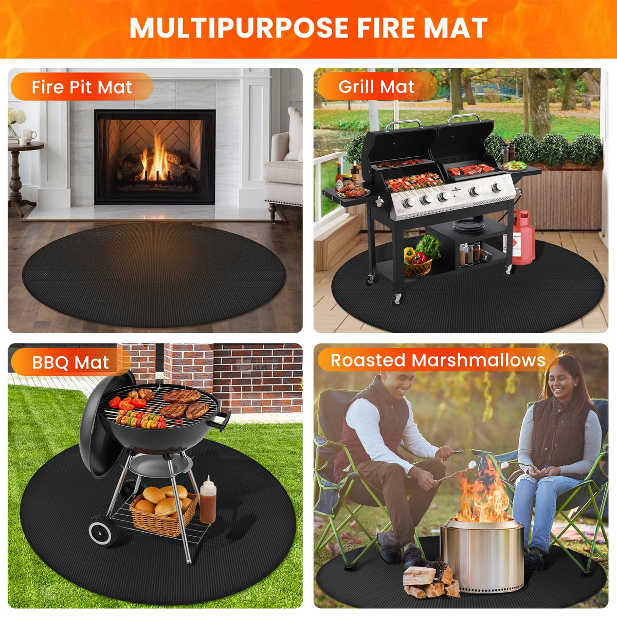 RYMTOX portable mat ready for on-the-go BBQs