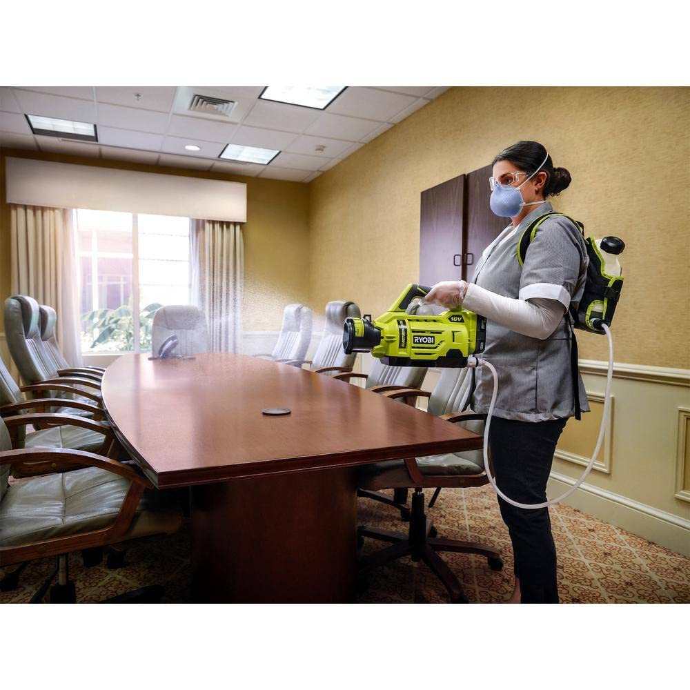 RYOBI ONE+ 3-in-1 nozzle with adjustable patterns for various surfaces.