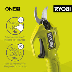 Lightweight RY18SCA-0 secateurs designed for extended pruning sessions.