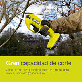 Glove-friendly handle design on RY18SCA-0 for comfortable use.