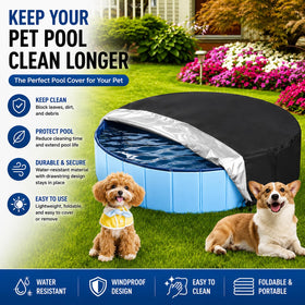Rypet bath-tub cover helps keep water warm in sunlight.
