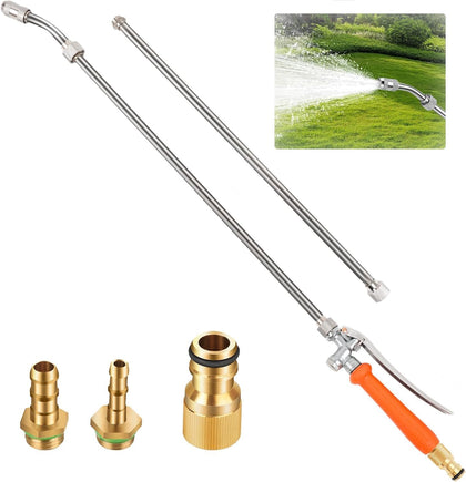 Ryscam 44-inch sprayer wand extended handle for long reach and reduced hand strain.