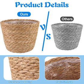 RZJSLSHANHAI large planters offer easy transplanting thanks to wide-top design.