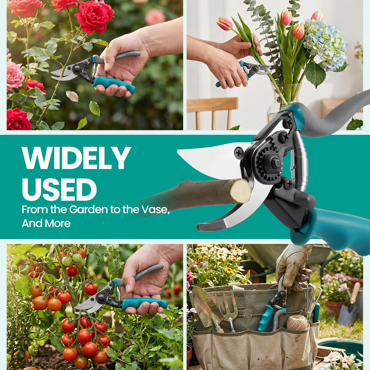S2U Heavy-duty performance for daily garden tasks without crushing stems