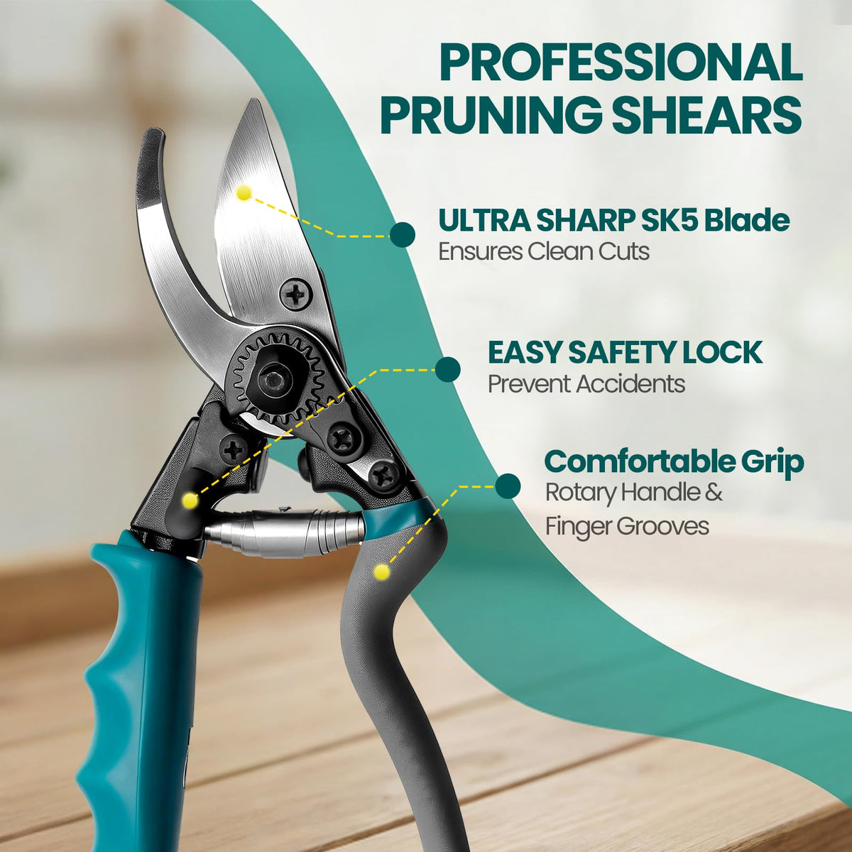 S2U SK5 bypass blades deliver precise, clean cuts through live stems