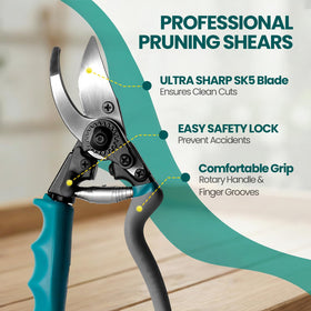 S2U SK5 bypass blades deliver precise, clean cuts through live stems