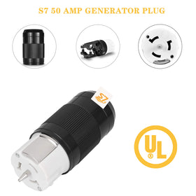 S7 CS6364 Perma-Lock terminals provide safe, clearly labeled amperage and voltage.