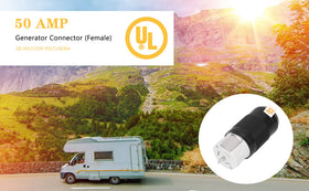 S7 Heavy-duty generator plug for rugged, long-lasting outdoor power connections.