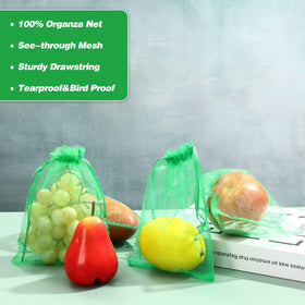 Sabary reusable mesh bags offer long-term value for garden fruit storage.