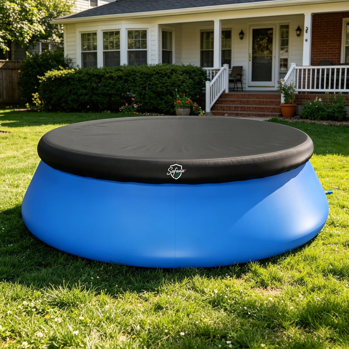 Safana cover blocks dust and leaves for easier cleaning