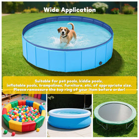 Safana round-item multipurpose cover usable on tables and trampolines