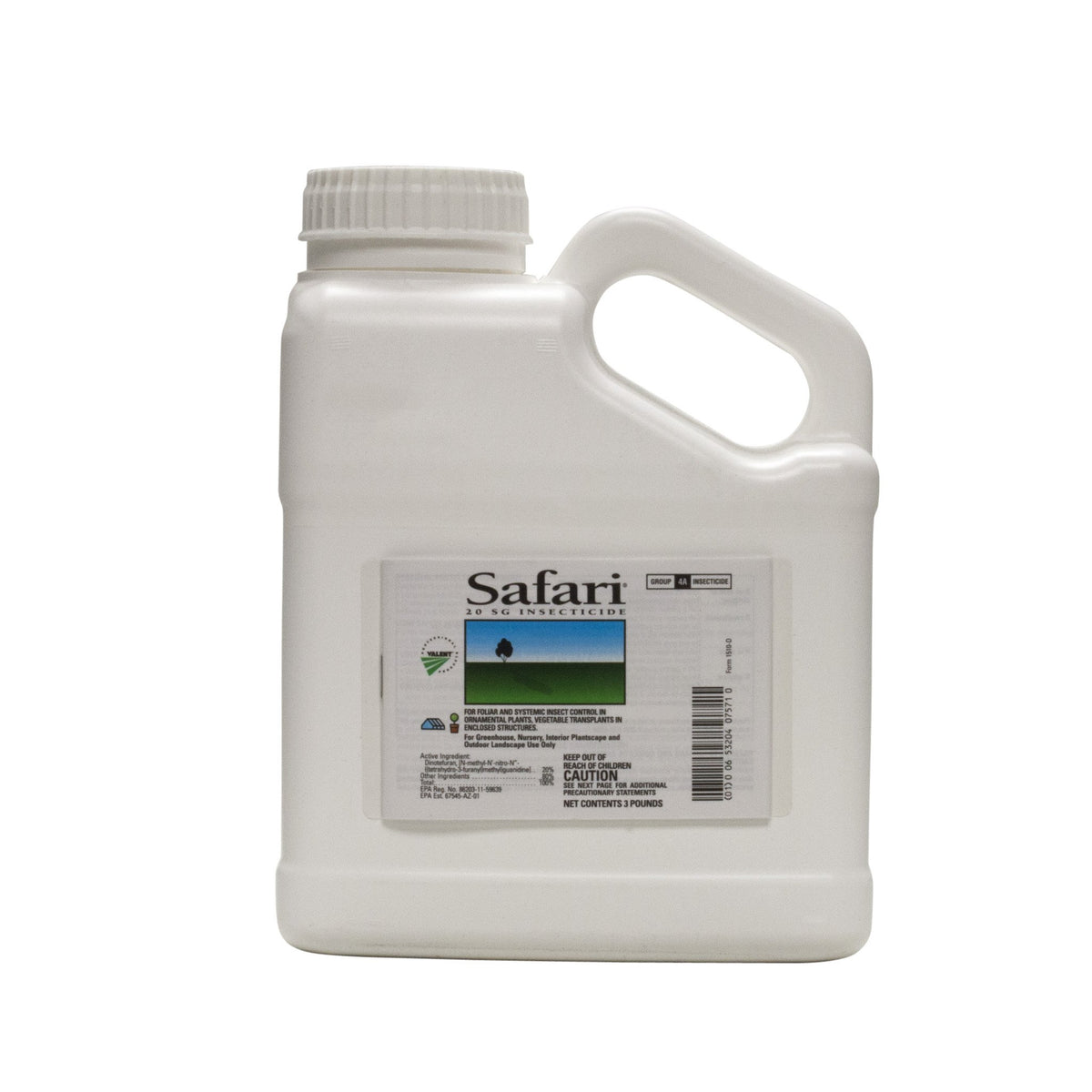Safari 20SG systemic insecticide for ornamentals: versatile pest control in nurseries and landscapes