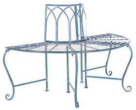 Vintage-inspired SAFAVIEH Abia bench highlights heritage design.