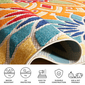 Safavieh Cabana rug shown in kitchen or mudroom setting for versatile use.
