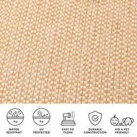 Safavieh contemporary courtyard rug enhances outdoor space with versatile style.
