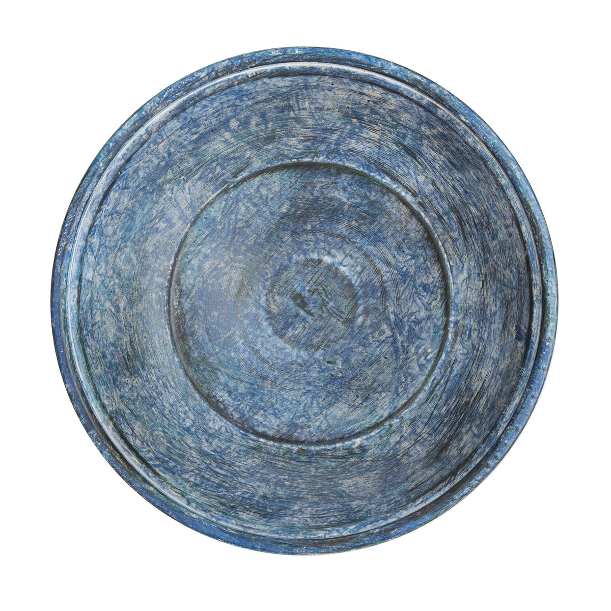 SAFAVIEH Distressed-finish bird bath adds vintage character to patios.