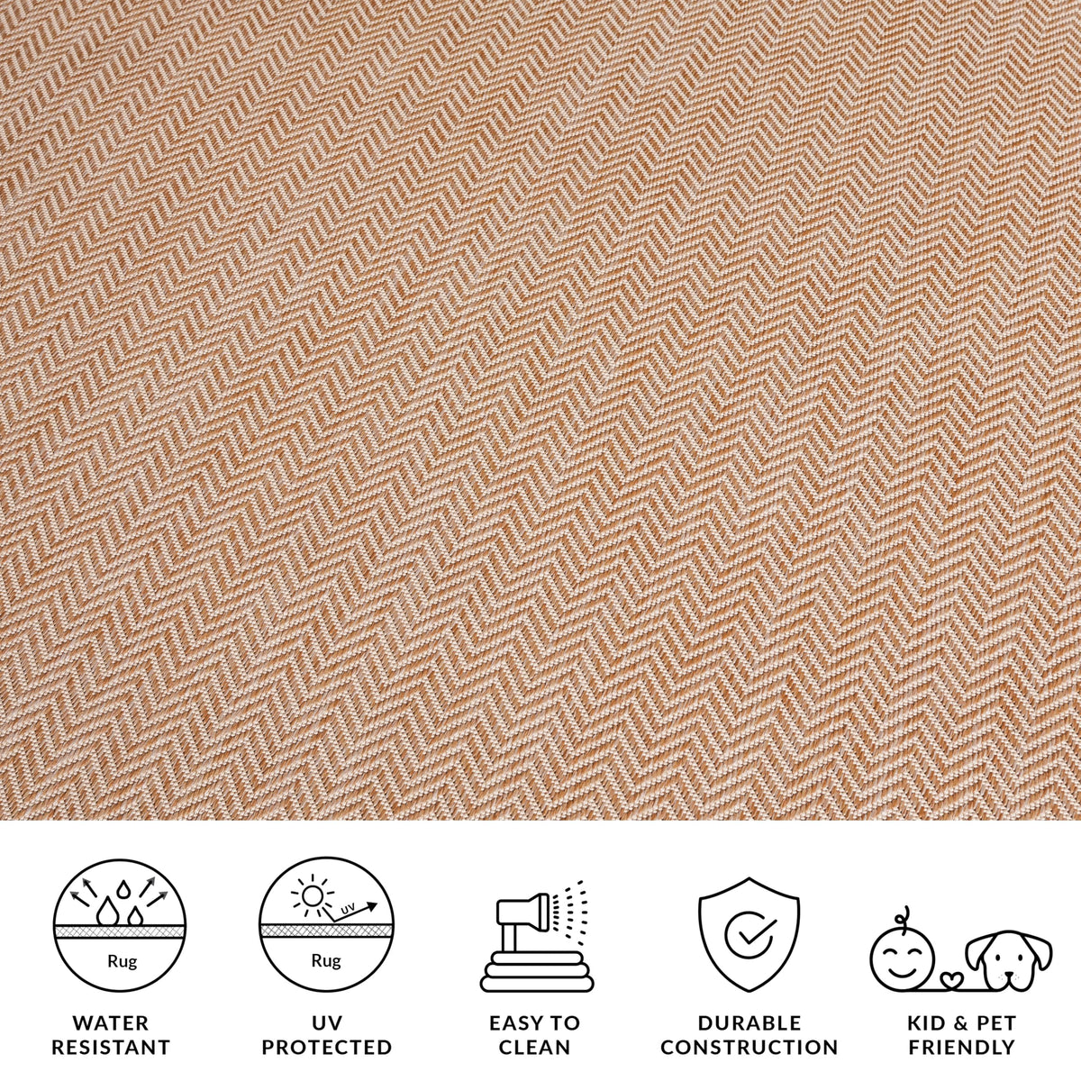 Safavieh kid and pet-friendly rug suits active households.