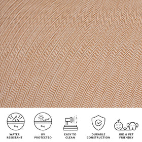 Safavieh kid and pet-friendly rug suits active households.