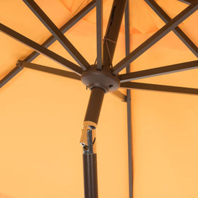 Safavieh auto-crank-tilt makes adjusting shade quick and easy