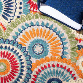 Safavieh Cabana rug supports patio or mudroom comfort and style.