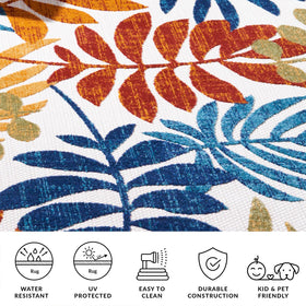 Safavieh easy-clean rug designed for high-traffic indoor-outdoor spaces.